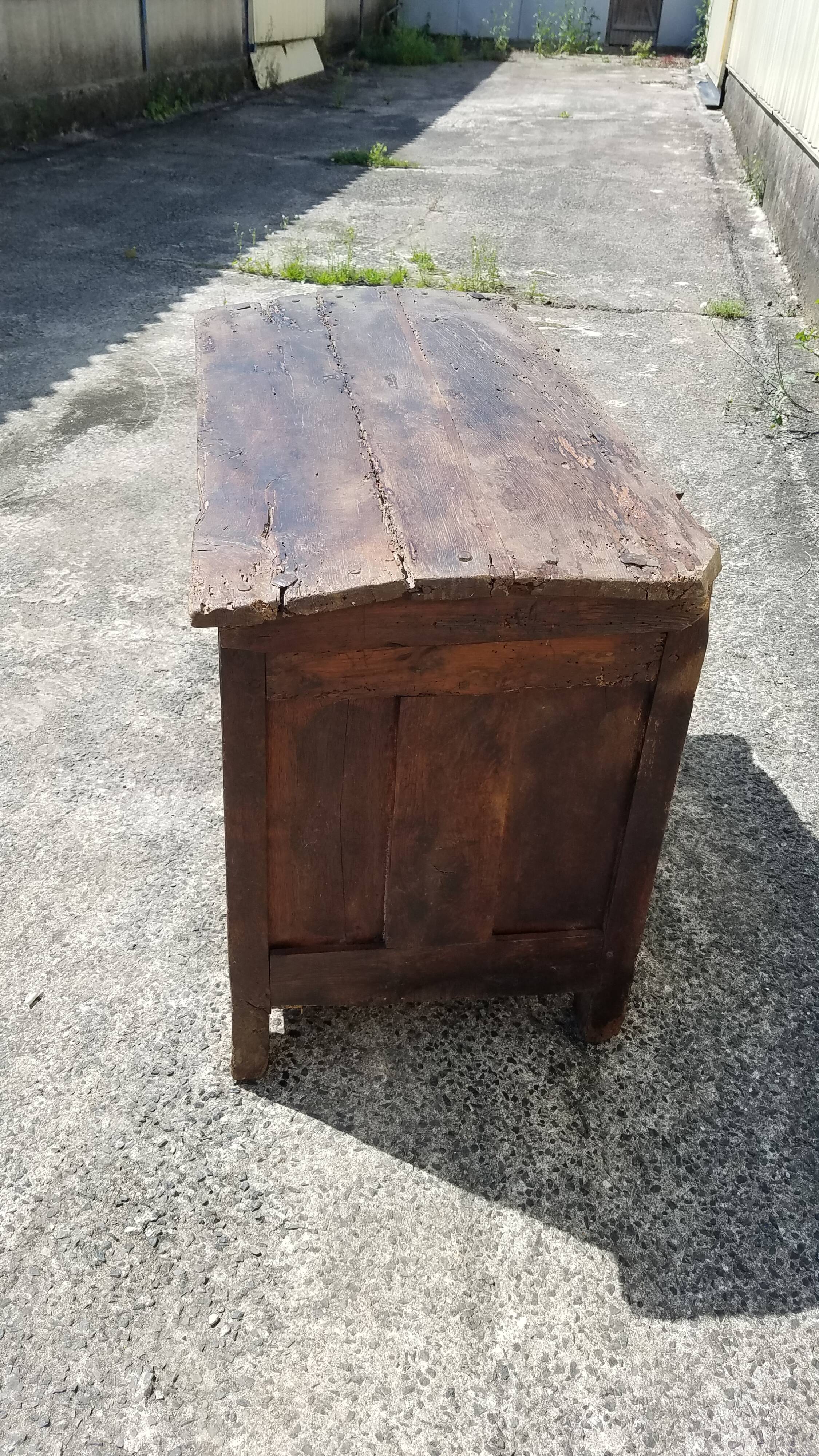 Coffre a grain 17 ème siècle