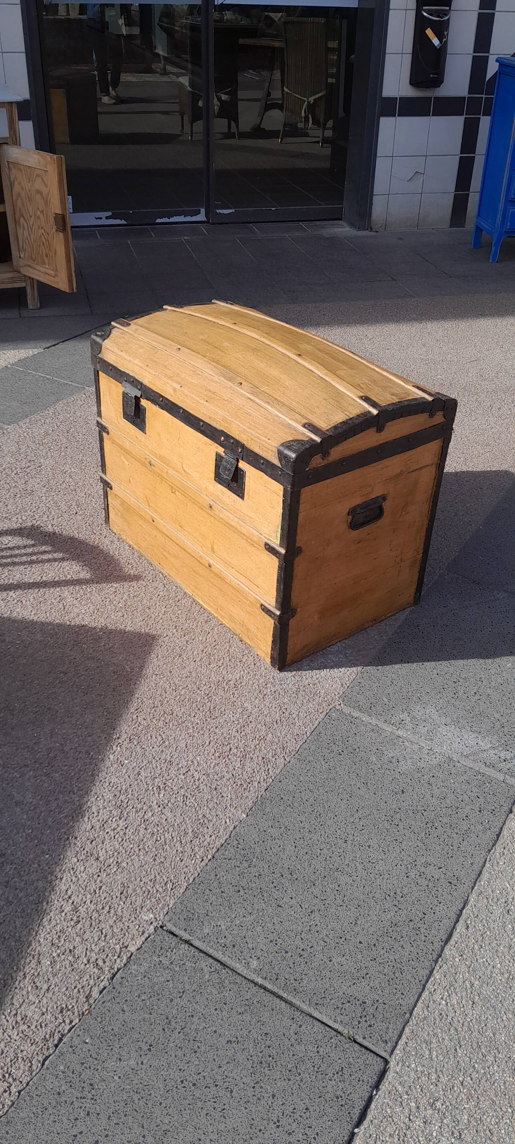 Wooden chest