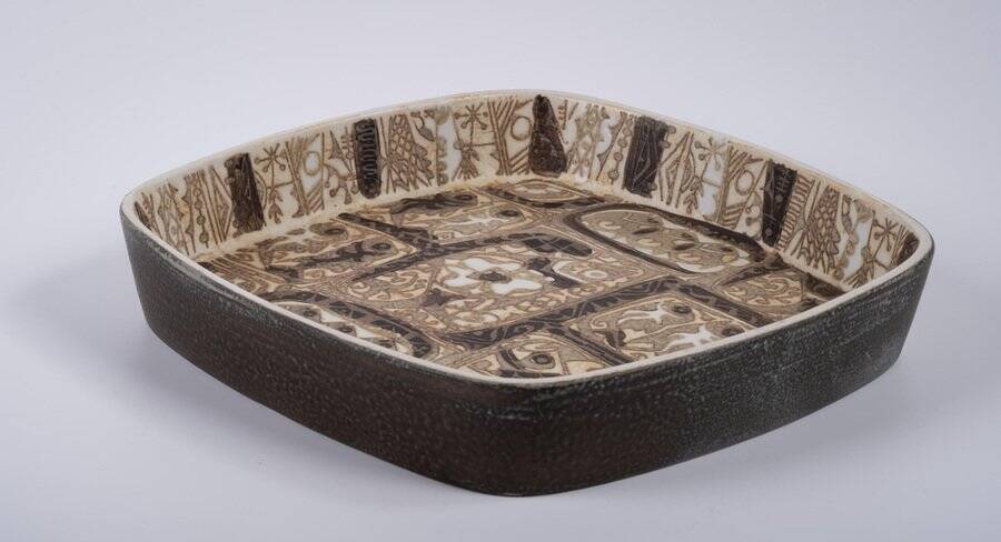 Baca Faience Bowl by Nils Thorsson for Royal Copenhagen, Denmark, 1960s