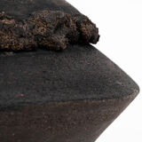 Vase sculpture basalt