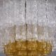 Vintage 1960s Murano Glass Pendant Chandelier, Italian Design