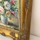 Ancienne peinture de fleurs