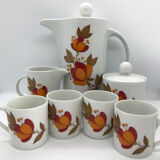Service à café en porcelaine