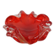 Vintage Italian Red Murano Glass Bowl, 1960s