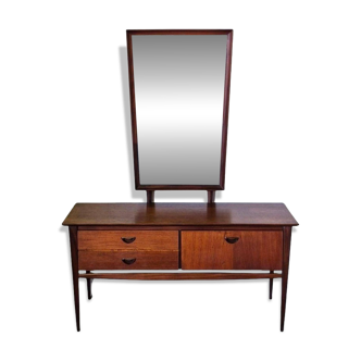 "Kastrup" mid-century vanity by Louis van Teeffelen for WeBe, Netherlands 1950s