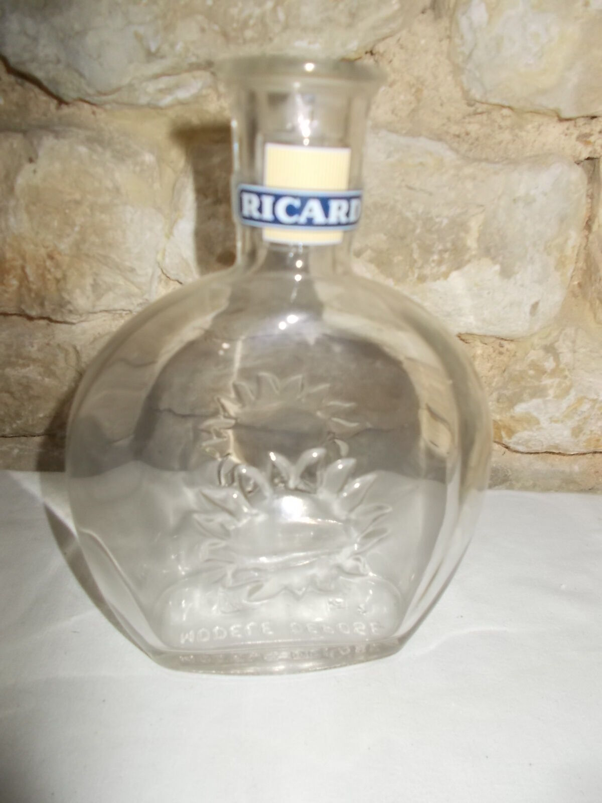 Advertising round bistro Ricard carafe