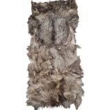 Goat skin rug