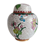 Pot à gingembre cloisonné