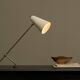 Mid Century adjustable table lamp with perforated shade from the 1950s.