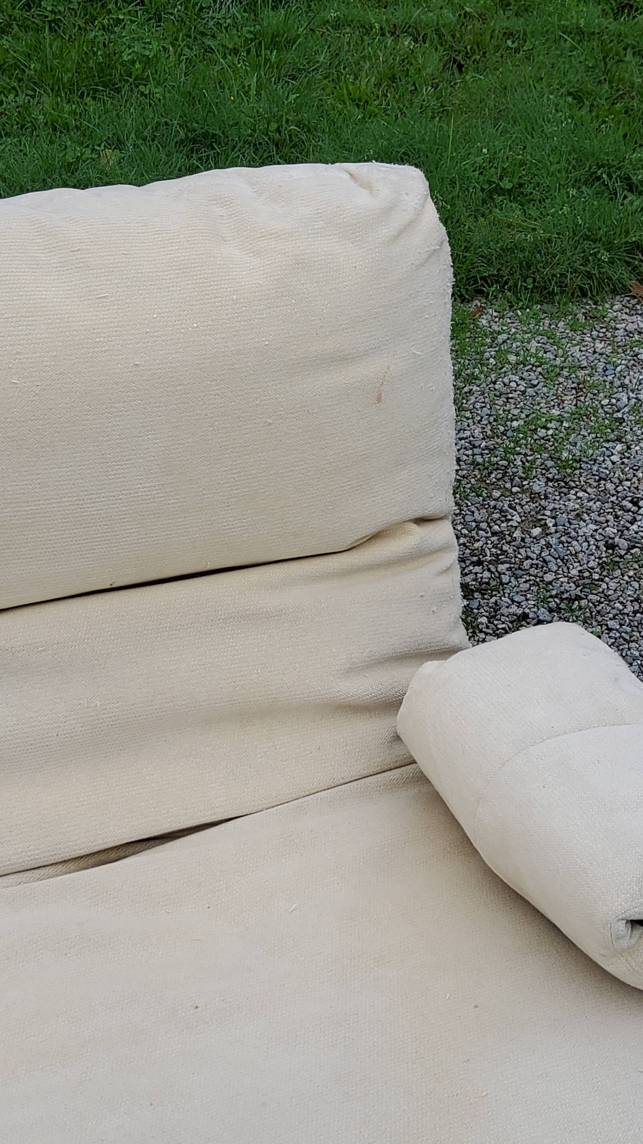 Michel Ducaroy Ligne Roset Marsala model designer sofa and 1970s armchair shell