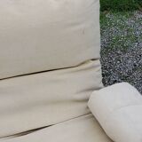 Michel Ducaroy Ligne Roset Marsala model designer sofa and 1970s armchair shell