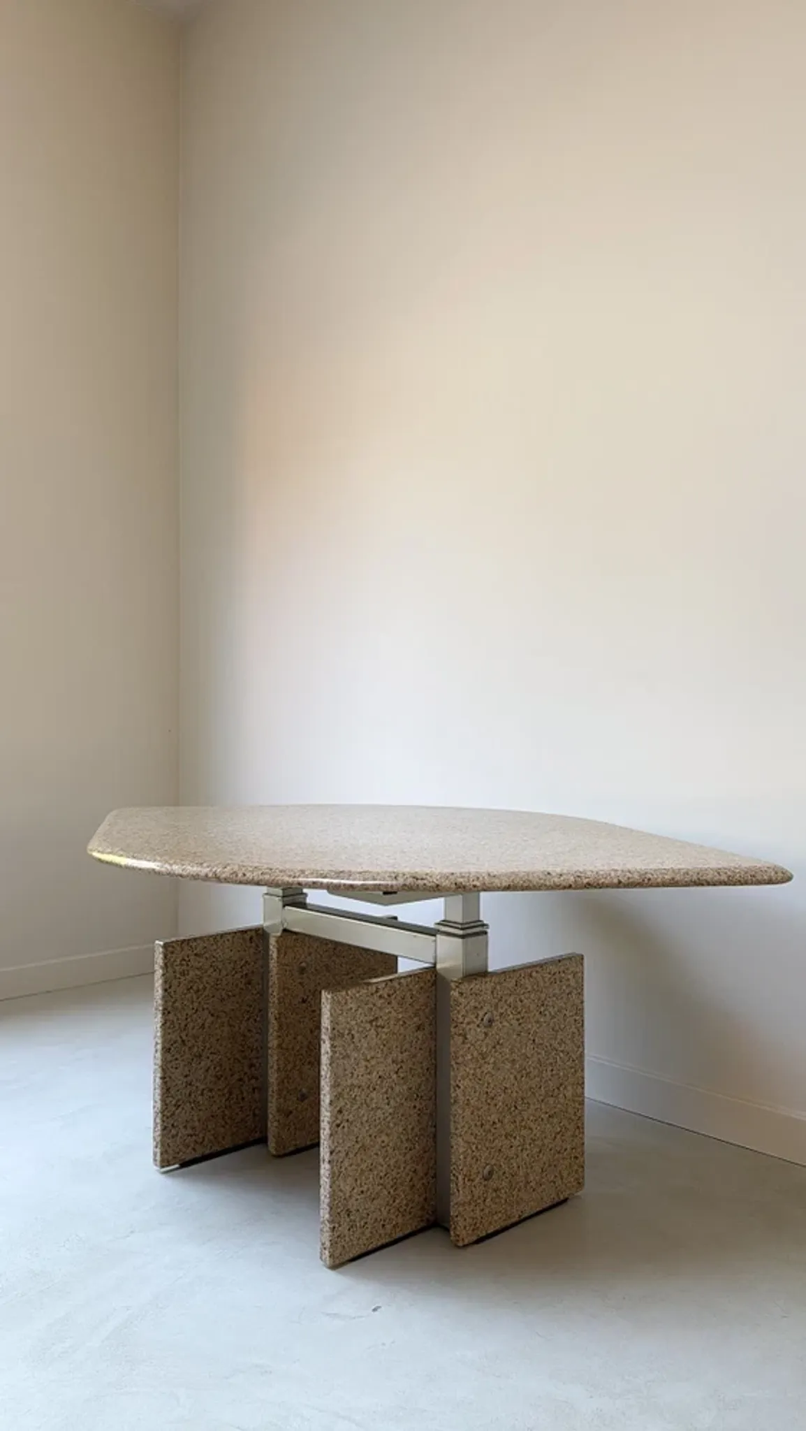 Vintage Stone Organic Coffee Table by Ilse Möbel