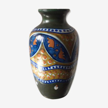 Dutch Vase Art Deco Gouda Massa Delft ware