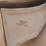 Vase en porcelaine de Virebent 1970