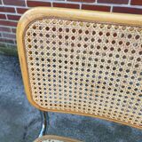 Cesca design chair b32 model in chrome