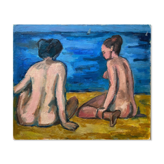 Painting by Marcelle Guetta-Fattal