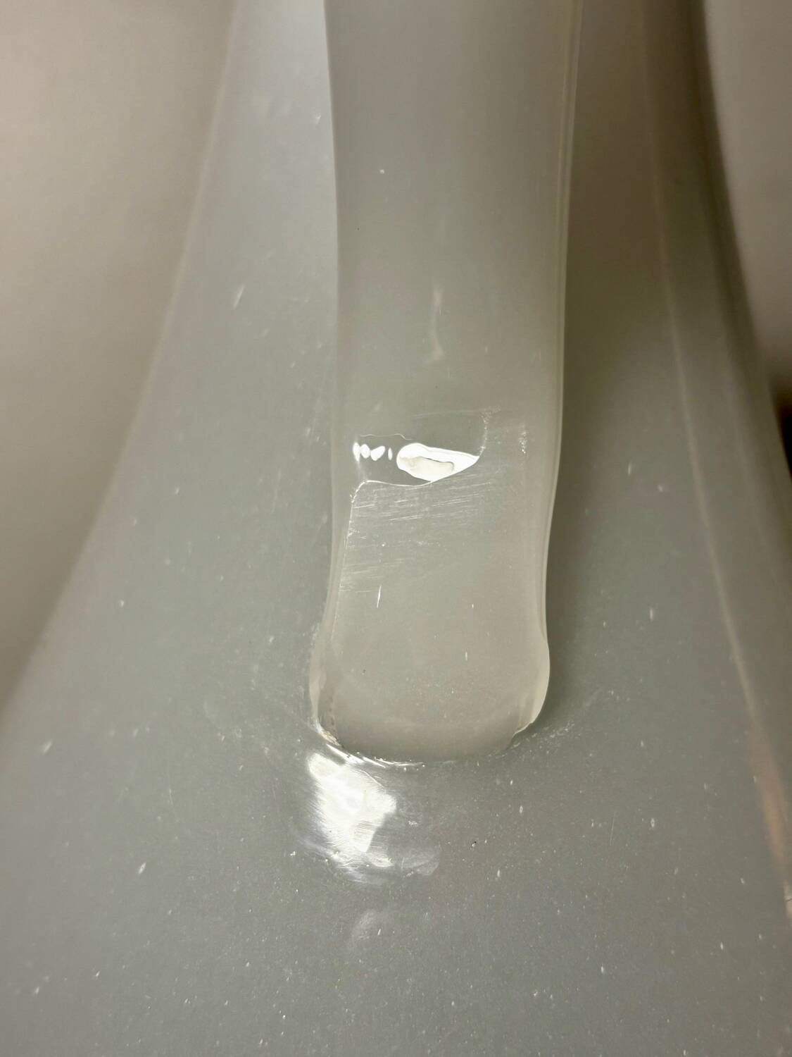 Opaline Pitcher Baccarat / Saint Louis 19th century