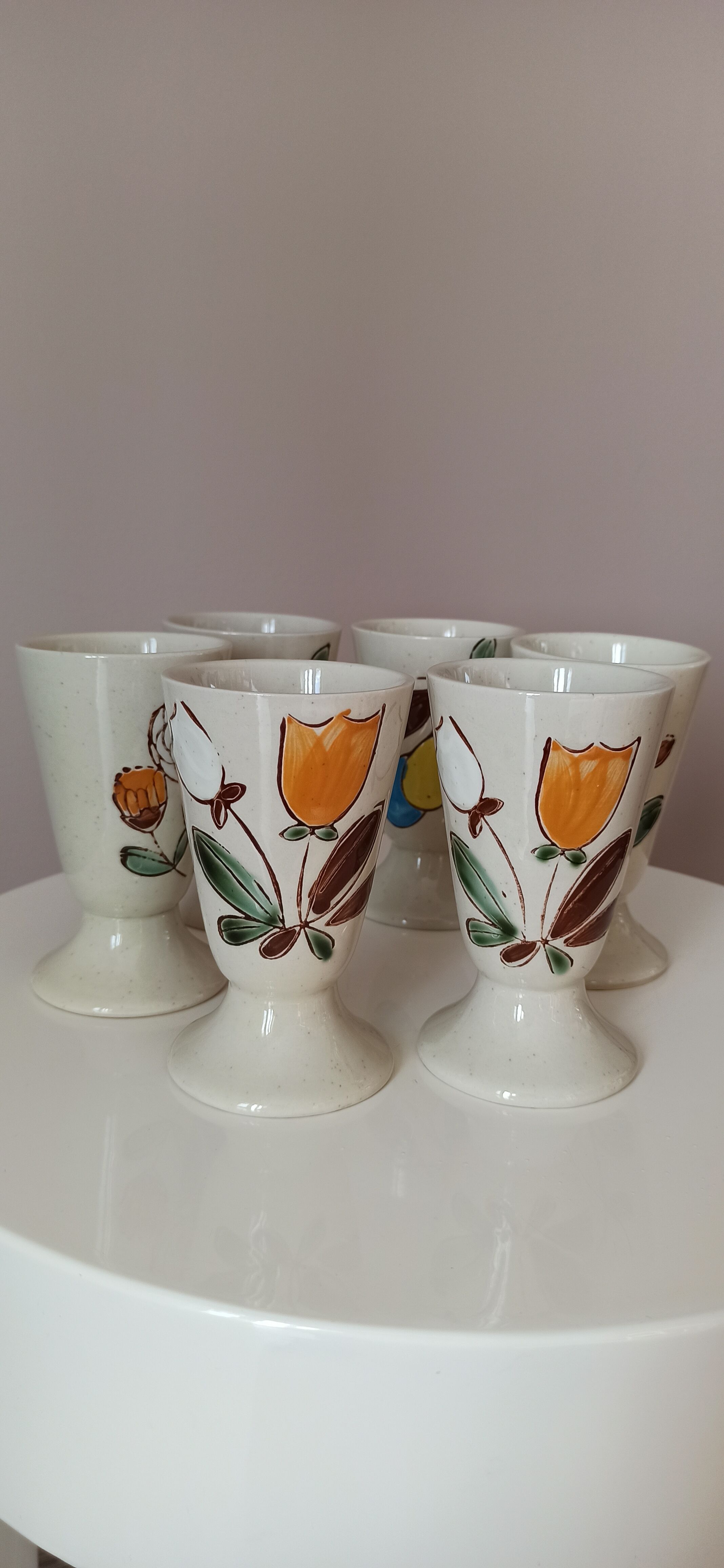 Mazagrans en grès vintage