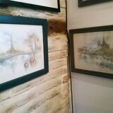 Paris watercolor print "Bernadette Voz"