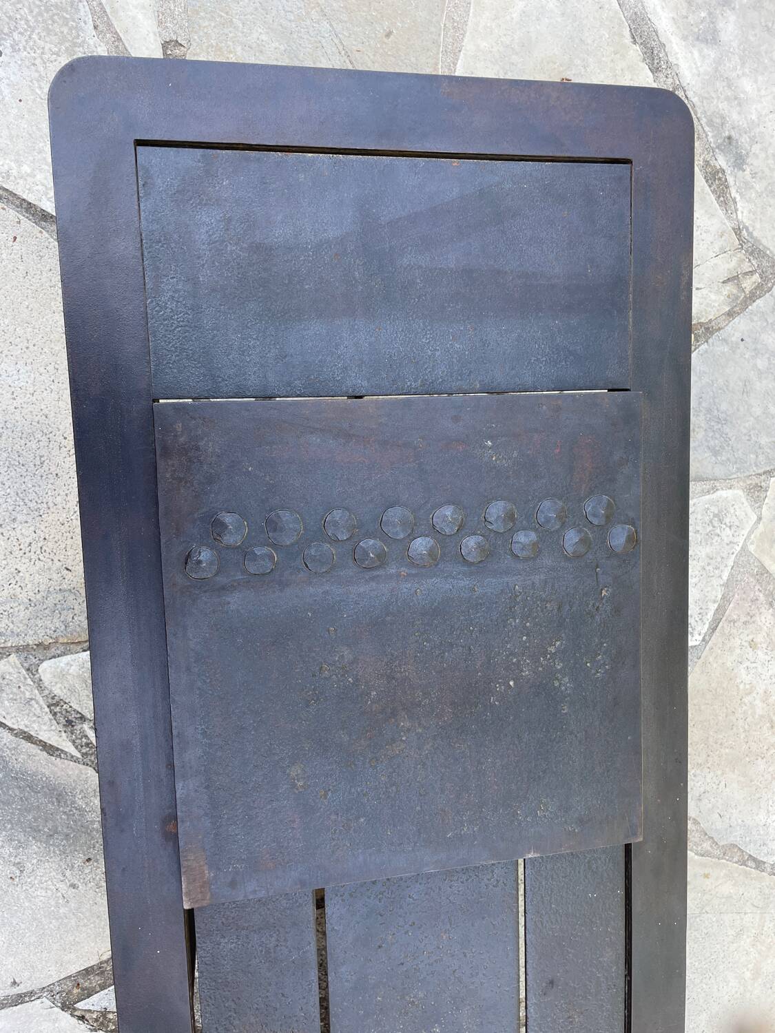 1980 Steel Coffee Table