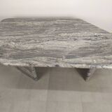 Marble grey granite low table