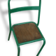 Maternal Chair in metal and wood