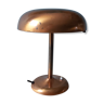 Lampe de bureau champignon en cuivre, années 30