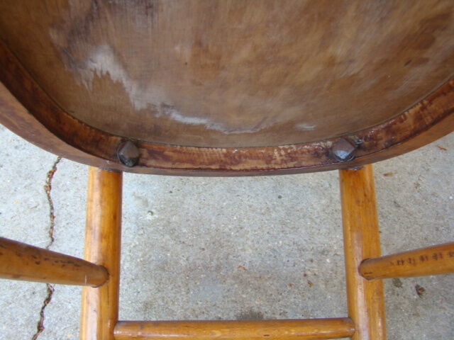 Pair of old bistro chairs