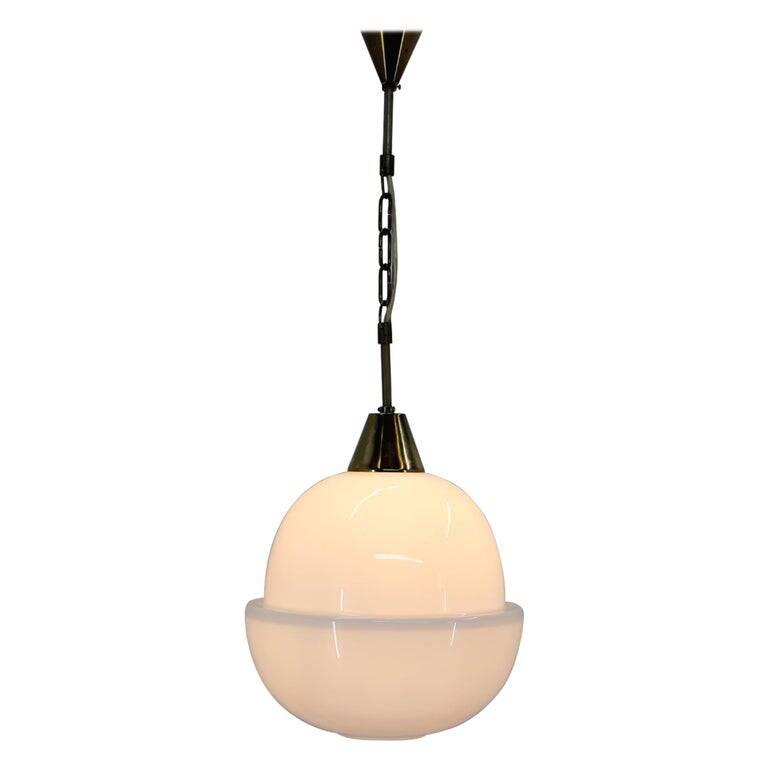 Midcentury Design Brass Pendant, 1960s