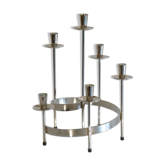 Chandelier vintage scandinave de Gunnar Ander 1960