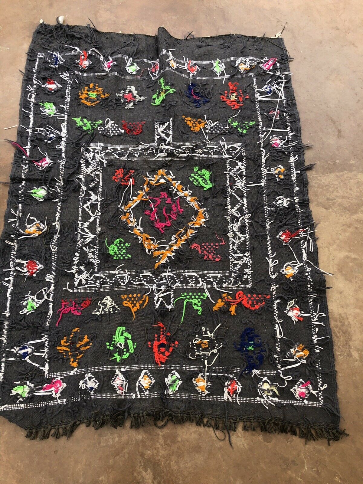 Berber carpet kilim 100x141cm