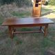 Table de ferme barre à chat
