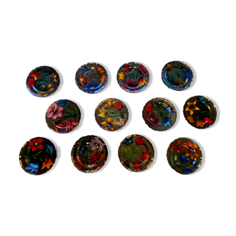12 Ricard ceramic plates