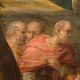 Peinture ancienne scène de guérison '600, huile sur cuivre