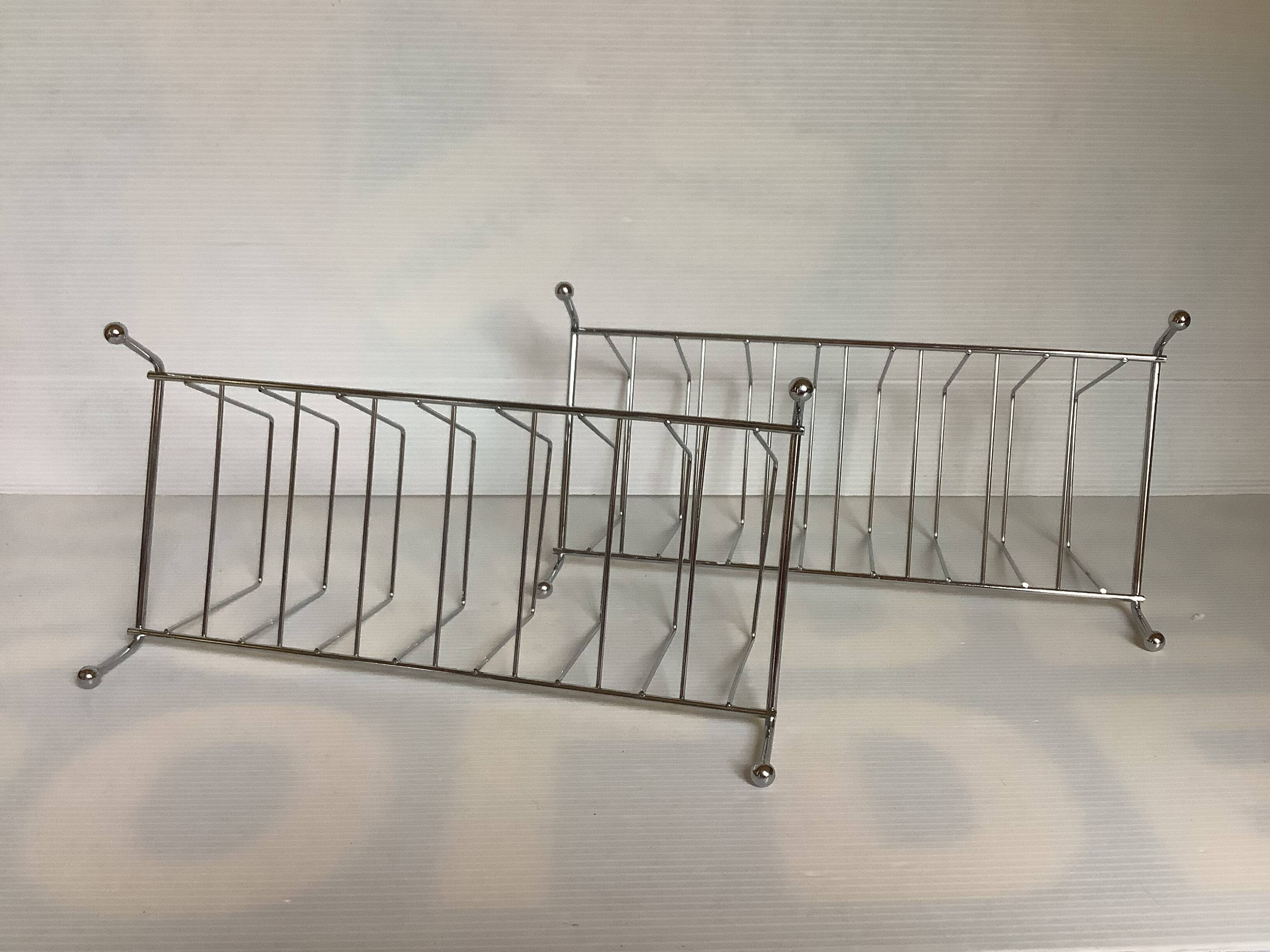 Paire de porte vinyles 45 tours