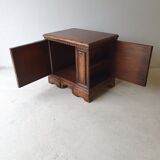 Solid wood bedside table