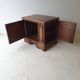 Solid wood bedside table