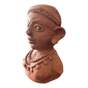Sculpture en terre cuite