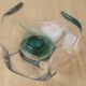 Italian glass candle holder