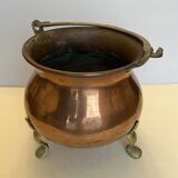 Copper cauldron - pot cover