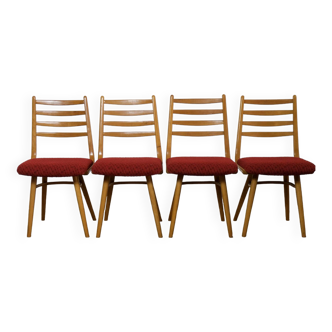 Series of 4 Czech chairs