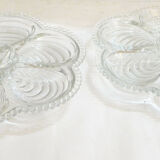 Pair of oyster plates