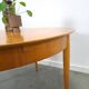 Table à manger ronde extensible Lübke design