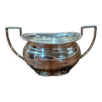 English silver-plated sugar maker