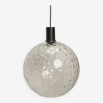 Original blown glass ball pendant 1970
