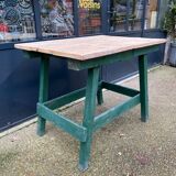 Wooden craft table