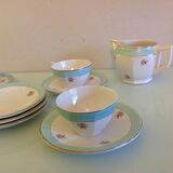 Coffee service décor Diane des faienceries de Sarreguemines / vintage 60s