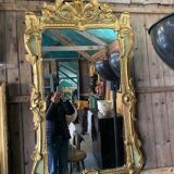 Provencal mirror in gilded wood, Louis XV period