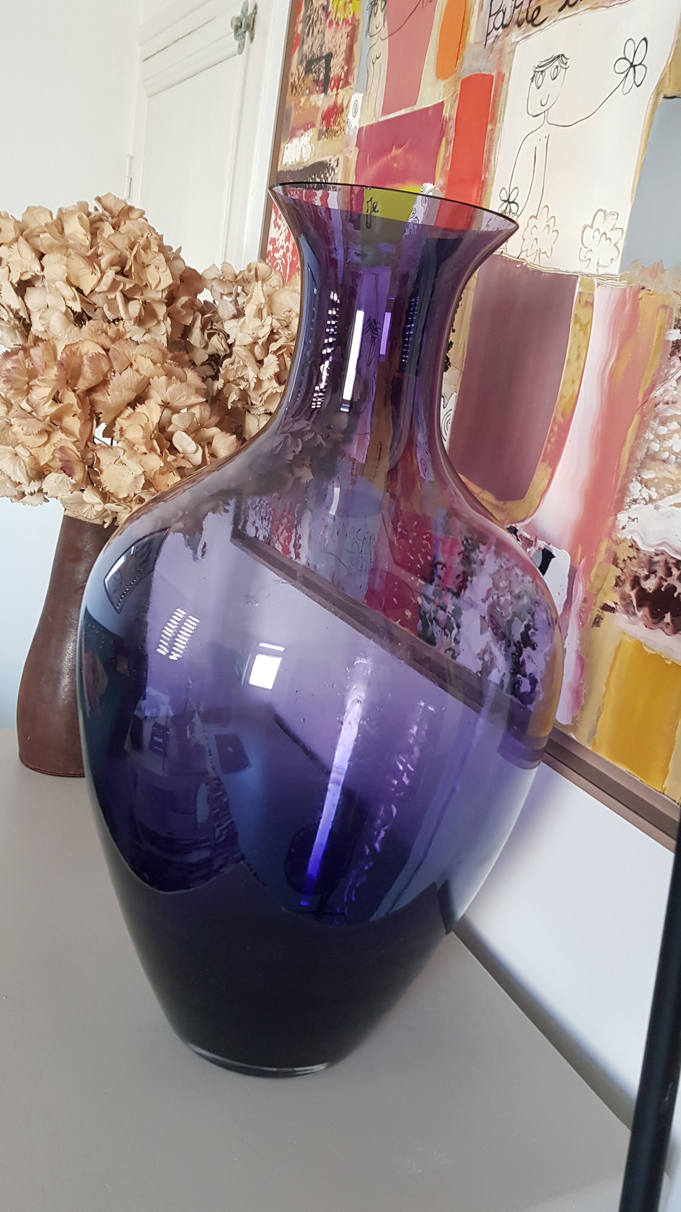 Glass vase