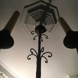 Antique wrought iron chandelier